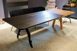 Riva Esstische|Esstisch In punta di piedi Eiche Natur Eiche Dunkel