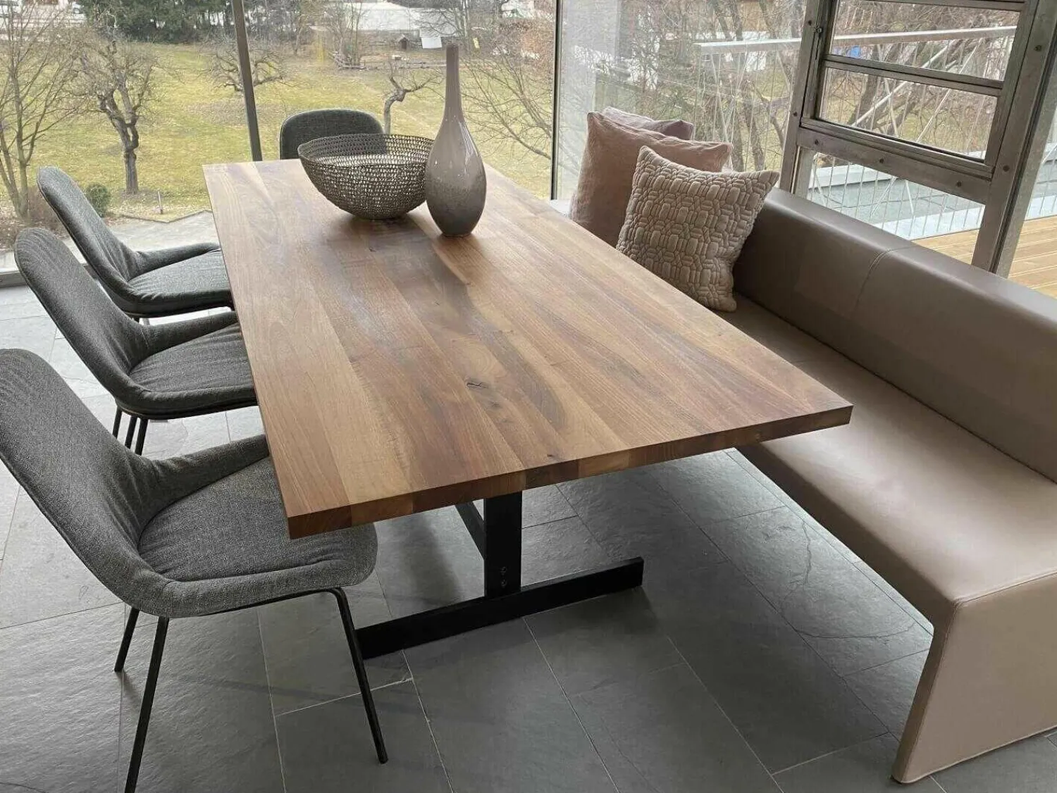 e15 Esstische|Esstisch Kazimir Europäischer Nussbaum Geölt