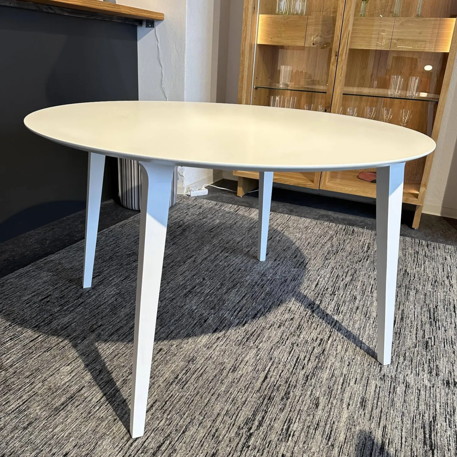 Stua Esstische|Esstisch Lau Esche Weiss Lackiert