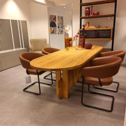 Tecta Esstische|Esstisch Lot Eiche Massiv Geölt