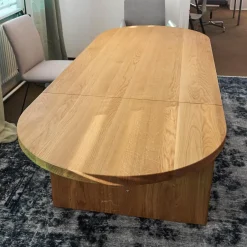 Tecta Esstische|Esstisch Lot Eiche Massiv Geölt Mit Klappfunktion