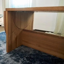 Tecta Esstische|Esstisch Lot Eiche Massiv Geölt Mit Klappfunktion