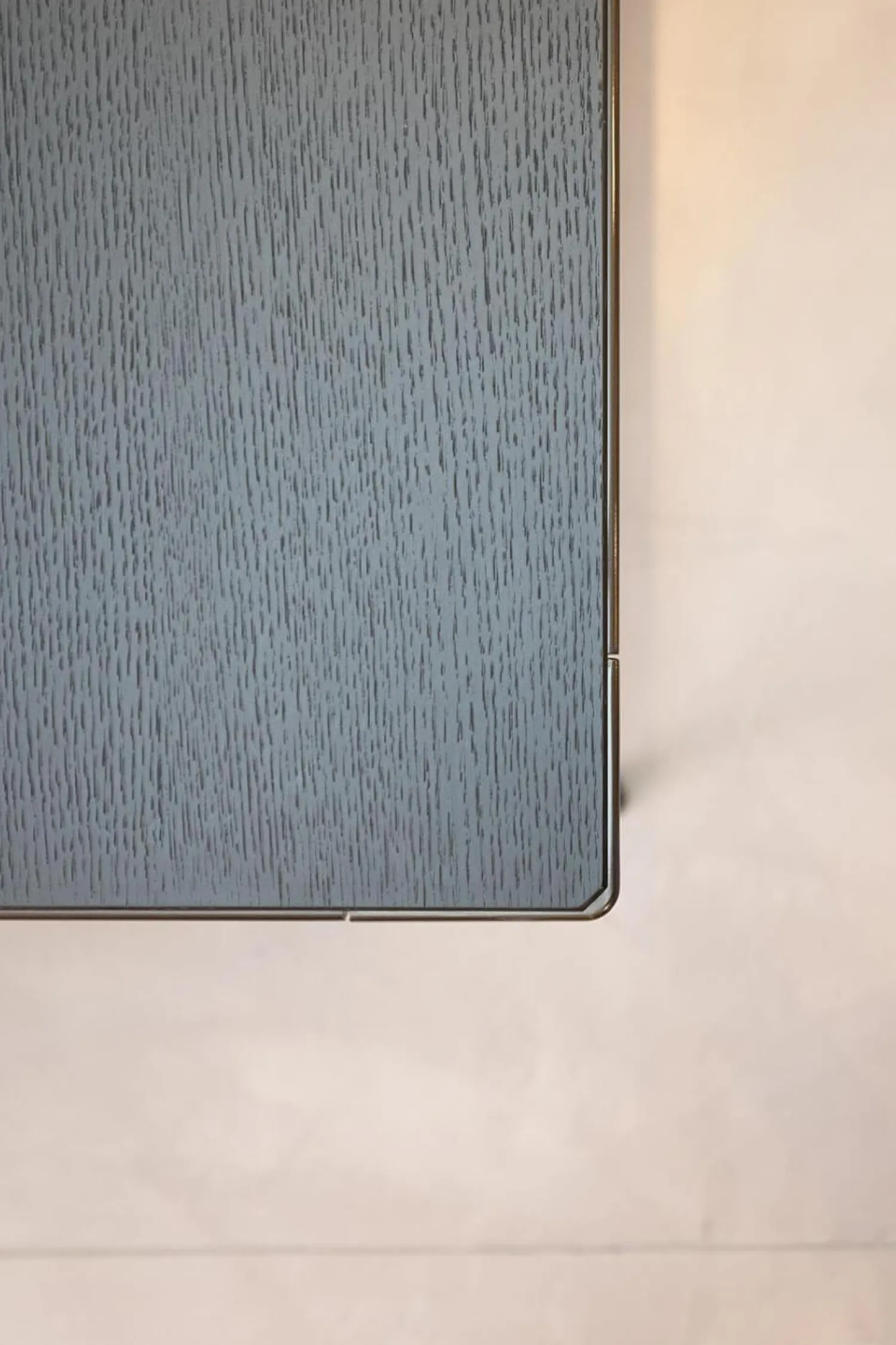 B&B Italia Esstische|Esstisch Mirto Platte Eiche Schwarz Gebürstet Gestell Schwarz Verchromt Lackiert