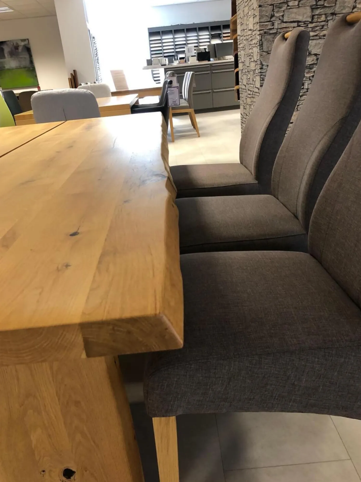 Henke Essgruppen|Esstische|Esstisch Modell EBT 200 Wildeiche Massiv Geölt