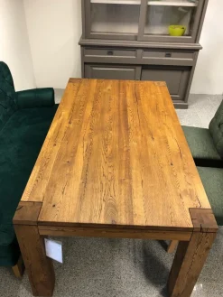 Dudinger Esstische|Esstisch Modell Vanessa Wildeiche Vollmassiv Cognac Geölt