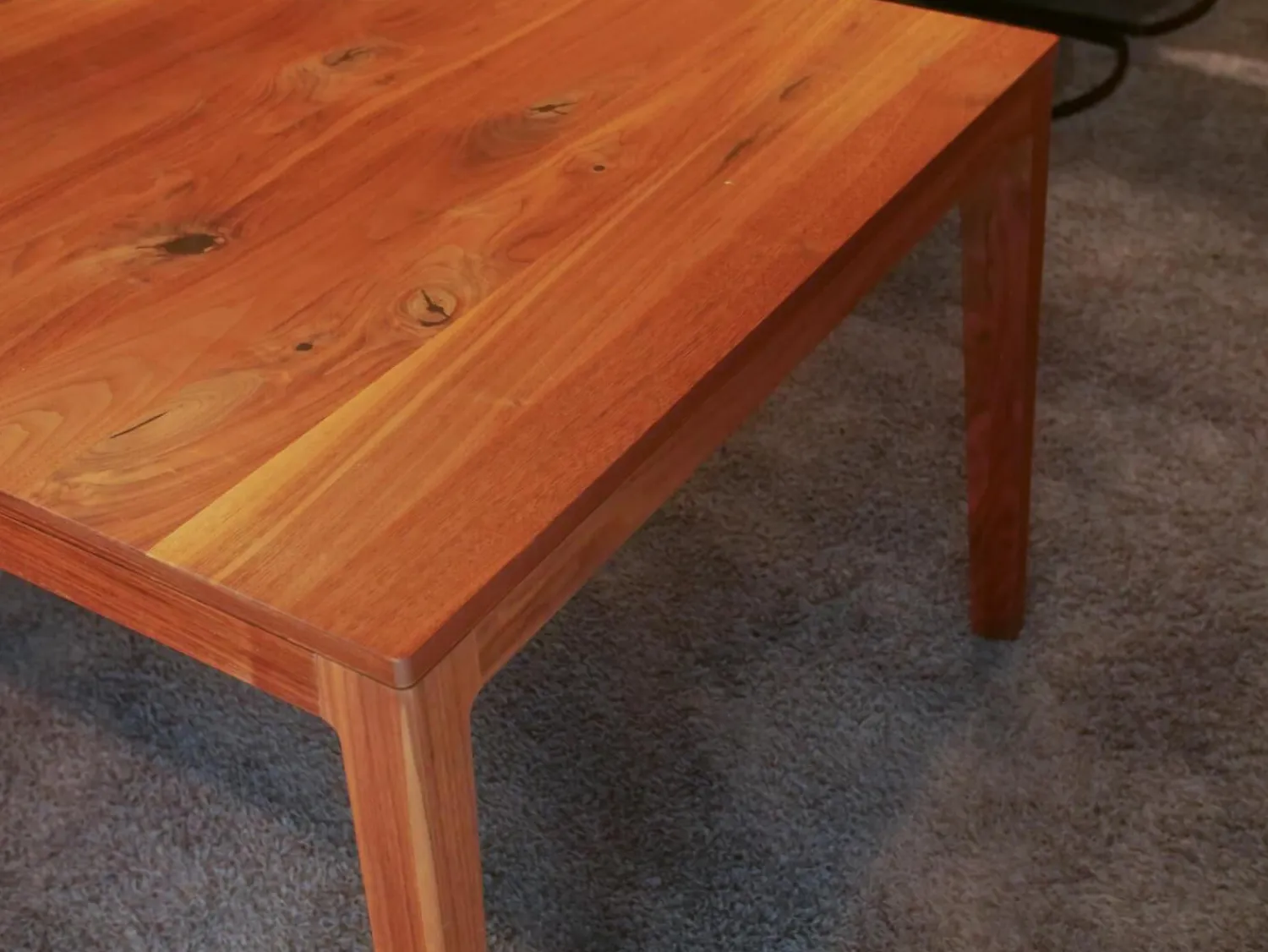 Team 7 Esstische|Esstisch Mylon Nussbaum Wild Massiv Naturöl mit 2 Auszugsplatten