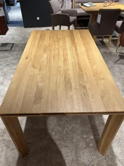 Krüger & Krüger Esstische|Esstisch Oslo Asteiche Massiv Inklusive Klappeinlage