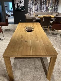 Krüger & Krüger Esstische|Esstisch Oslo Asteiche Massiv Inklusive Klappeinlage