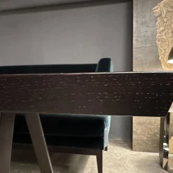 Bielefelder Werkstätten Esstische|Esstisch Polo Dining BW T 132 401 Eiche Pure Natural Massiv Wengefarbig Gebeizt Dunkelbraun