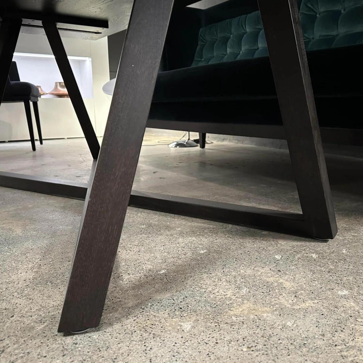 Bielefelder Werkstätten Esstische|Esstisch Polo Dining BW T 132 401 Eiche Pure Natural Massiv Wengefarbig Gebeizt Dunkelbraun