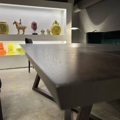 Bielefelder Werkstätten Esstische|Esstisch Polo Dining BW T 132 401 Eiche Pure Natural Massiv Wengefarbig Gebeizt Dunkelbraun