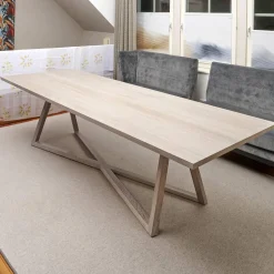 Bielefelder Werkstätten Esstische|Esstisch Polo Dining Eiche Pure Natural Grau Geräuchert Geölt