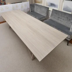 Bielefelder Werkstätten Esstische|Esstisch Polo Dining Eiche Pure Natural Grau Geräuchert Geölt