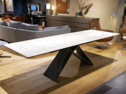 Cattelan Italia Esstische|Esstisch Premier Keramik Drive Marmi Matt Golden Calacatta KM05