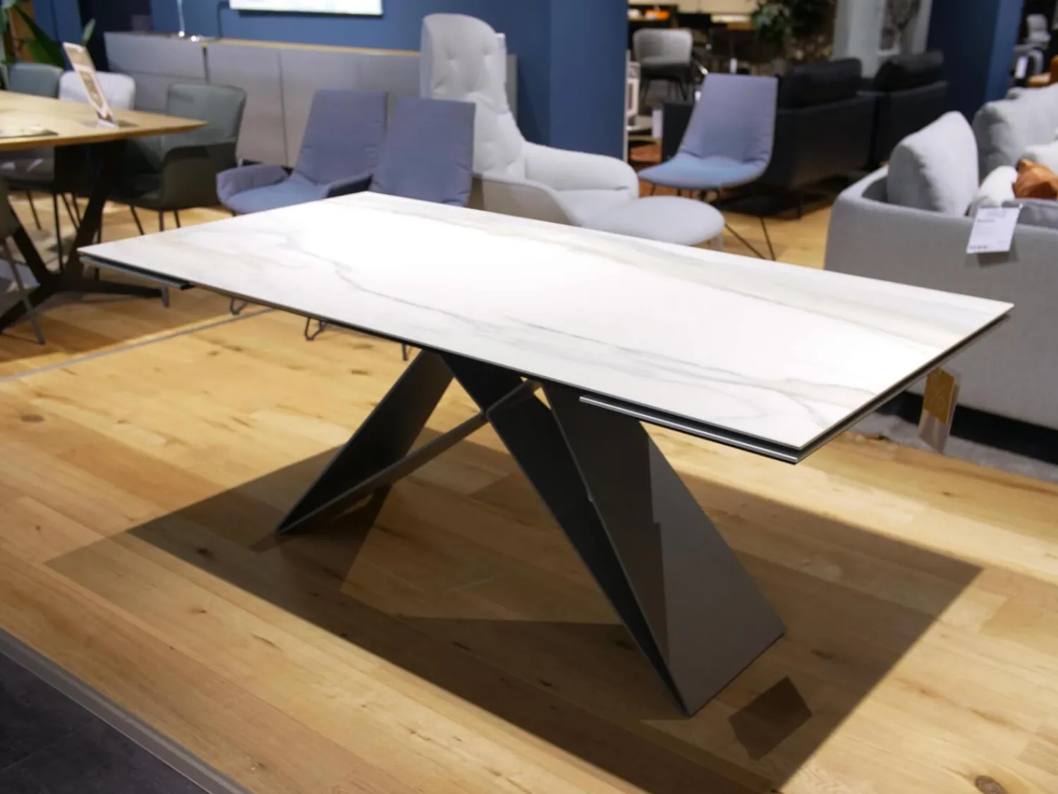 Cattelan Italia Esstische|Esstisch Premier Keramik Drive Marmi Matt Golden Calacatta KM05