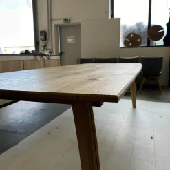 Scholtissek Esstische|Esstisch Rasant Knorrige Eiche Natur Geölt Äste Mit Harz Ausgegossen Inklusive Auszug