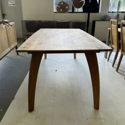 Scholtissek Esstische|Esstisch Rasant Knorrige Eiche Natur Geölt Äste Mit Harz Ausgegossen Inklusive Auszug