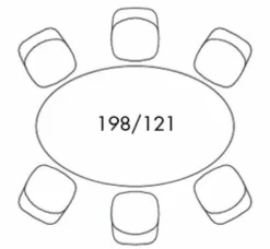 Knoll International Esstische|Esstisch Saarinen Tulip Table Oval