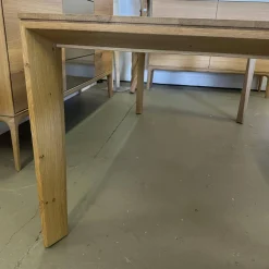 Scholtissek Esstische|Esstisch SL V Knorrige Eiche Puro Geölt Äste Mit Harz Ausgegossen