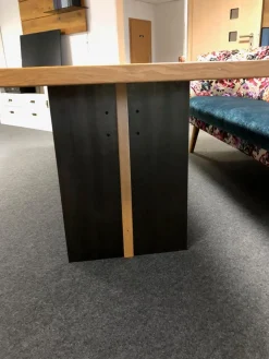 Sprenger Esstische|Esstisch Stella Eiche Massiv Antik Sternförmig Verleimt