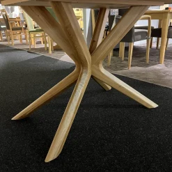 Koinor Esstische|Esstisch T5005 2D Fest Massivholz Wildeiche Natur 2207