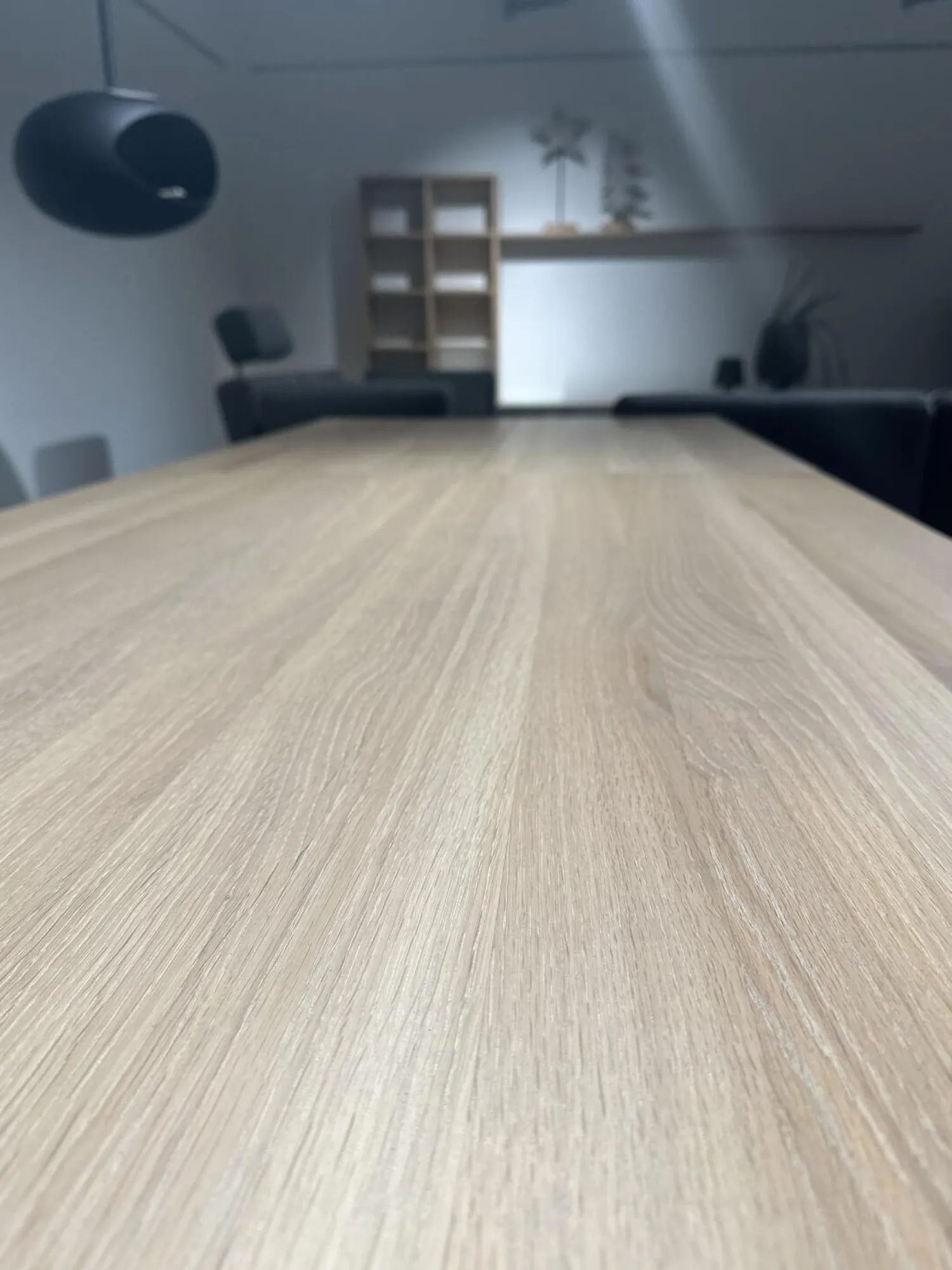 Team 7 Esstische|Esstisch Tak Eiche Naturöl Weiß Holzfuß Mit 100cm Auszug