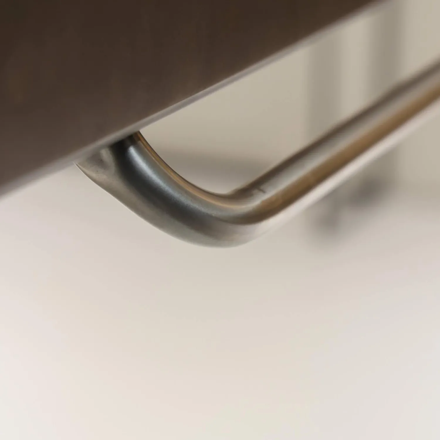 Team 7 Esstische|Esstisch Tak TRTM20101 Platte Nussbaum Fußgestell Stahl Bronze Matt mit 100cm Auszug