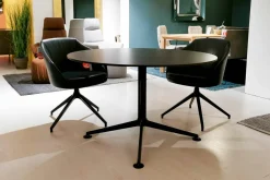 Formvorrat Esstische|Esstisch Tavolo Alu Compact-Schichtstoff Schwarz