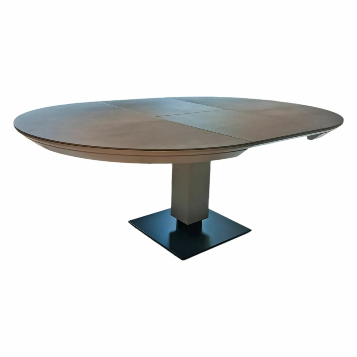 Bacher Esstische|Esstisch Todo 6116 M60A Keramik Matt Rock Cemento Grigio Grau