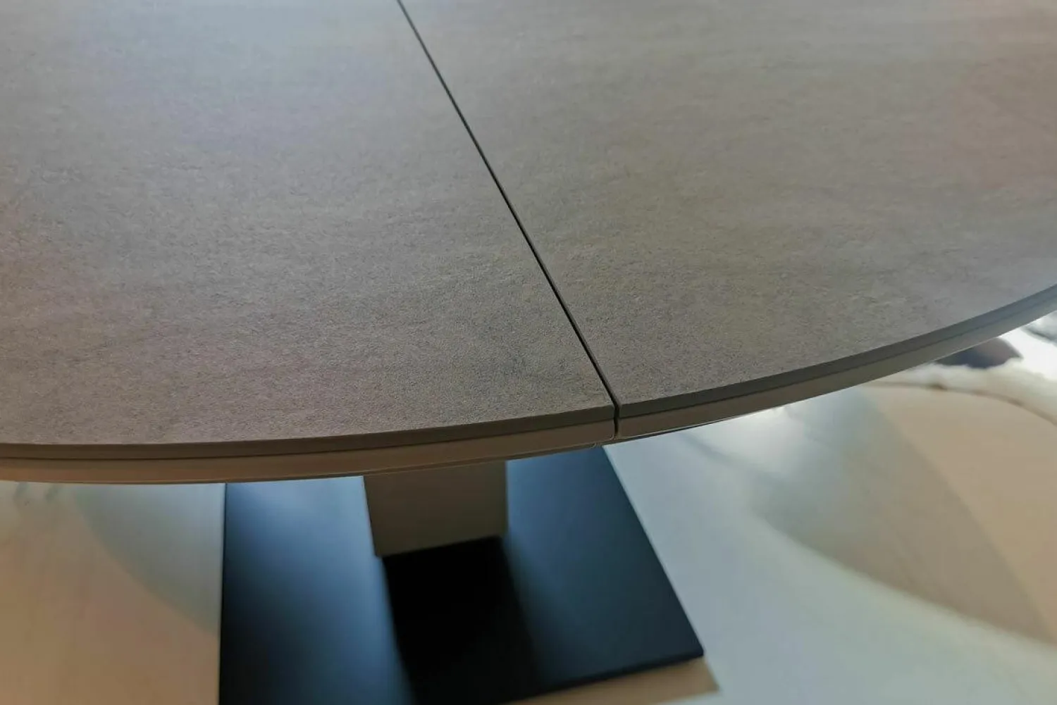 Bacher Esstische|Esstisch Todo 6116 M60A Keramik Matt Rock Cemento Grigio Grau