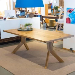 Team 7 Esstische|Esstisch YPS Eiche Wild Massiv Geölt