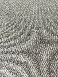 Vitra Essgruppen|Esstischgruppe Mit Tisch S.A.M. Bois Tischplatte Eiche Massivholz Dunkel Gebeitzt Und 6 Stühlen HAL Soft Wood Stoff Dumet Farbe Beige Melange Gestell Eiche Massivholz Dunkel Gebeitzt