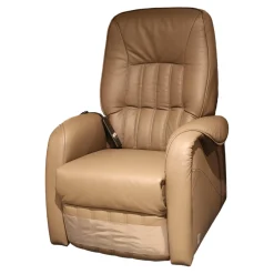 himolla Fernsehsessel|Fernsehsessel Kassel Bezug Leder 71 Torro Vulkan Braun Füße Rollen Kunststoff Schwarz