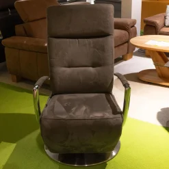 Steinpol Polstergruppen|Funktionseckgarnitur Relaxa 5 0 Stoff Herkules Steel 44 D Schwarz Aluminium Säulenfuß Und Drehteller Edelstahl