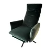 Bielefelder Werkstätten Relaxsessel|Funktionssessel Heavens Place Stoff Carlucci City Velvet CA7832 087 T Grün Sternfuß Metall Schwarz