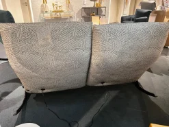 Bullfrog 2-Sitzer-Sofas|Funktionssofa Rockfrog Outdoor Stoff Sprinkle Natur 1404 30 Creme Schwarz Gestell Schwarz Feinstruktur