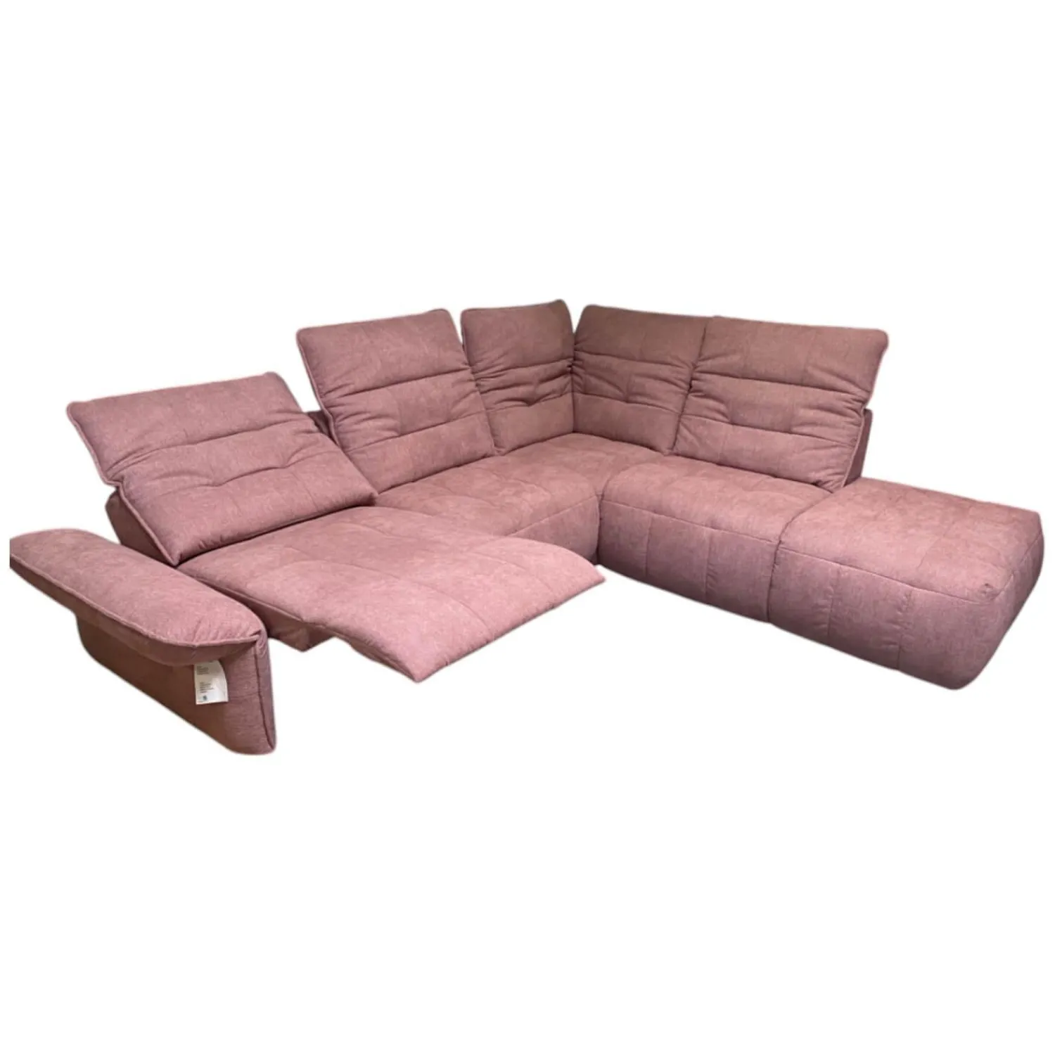 Poco Ecksofas|Funktionssofa Tokyo Stoff Amy Altrosa Mit Wall Free Relax-Funktion Und Weiteren Verstellungen