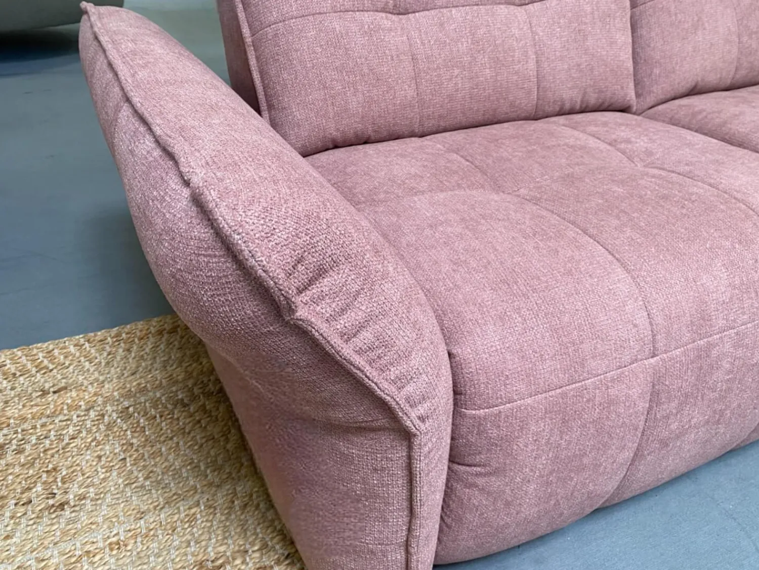 Poco Ecksofas|Funktionssofa Tokyo Stoff Amy Altrosa Mit Wall Free Relax-Funktion Und Weiteren Verstellungen