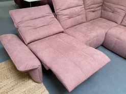 Poco Ecksofas|Funktionssofa Tokyo Stoff Amy Altrosa Mit Wall Free Relax-Funktion Und Weiteren Verstellungen