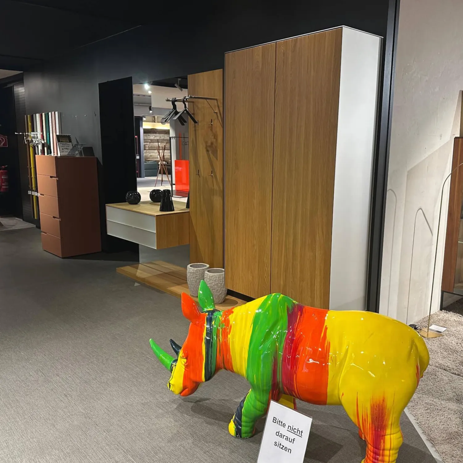 Team 7 Garderoben|Garderobe Eiche Naturöl Und Glas Pearl Weiß Inklusive 4 Schuhfächer Aus Holz