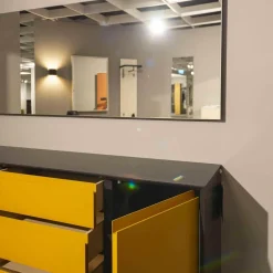 Sudbrock Garderoben|Garderobe Modo 19 Glattlack Curry Mit Spiegel