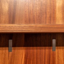 Team 7 Garderoben|Garderobe Nussbaum Teilverdeckt 80x192