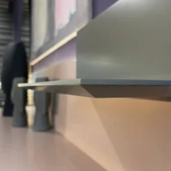 Interlübke Garderoben|Garderobenlösung Lilu Winkelregal Lack Rosenquarz Winkelregal Lack Manor Spiegel mit Beleuchtung