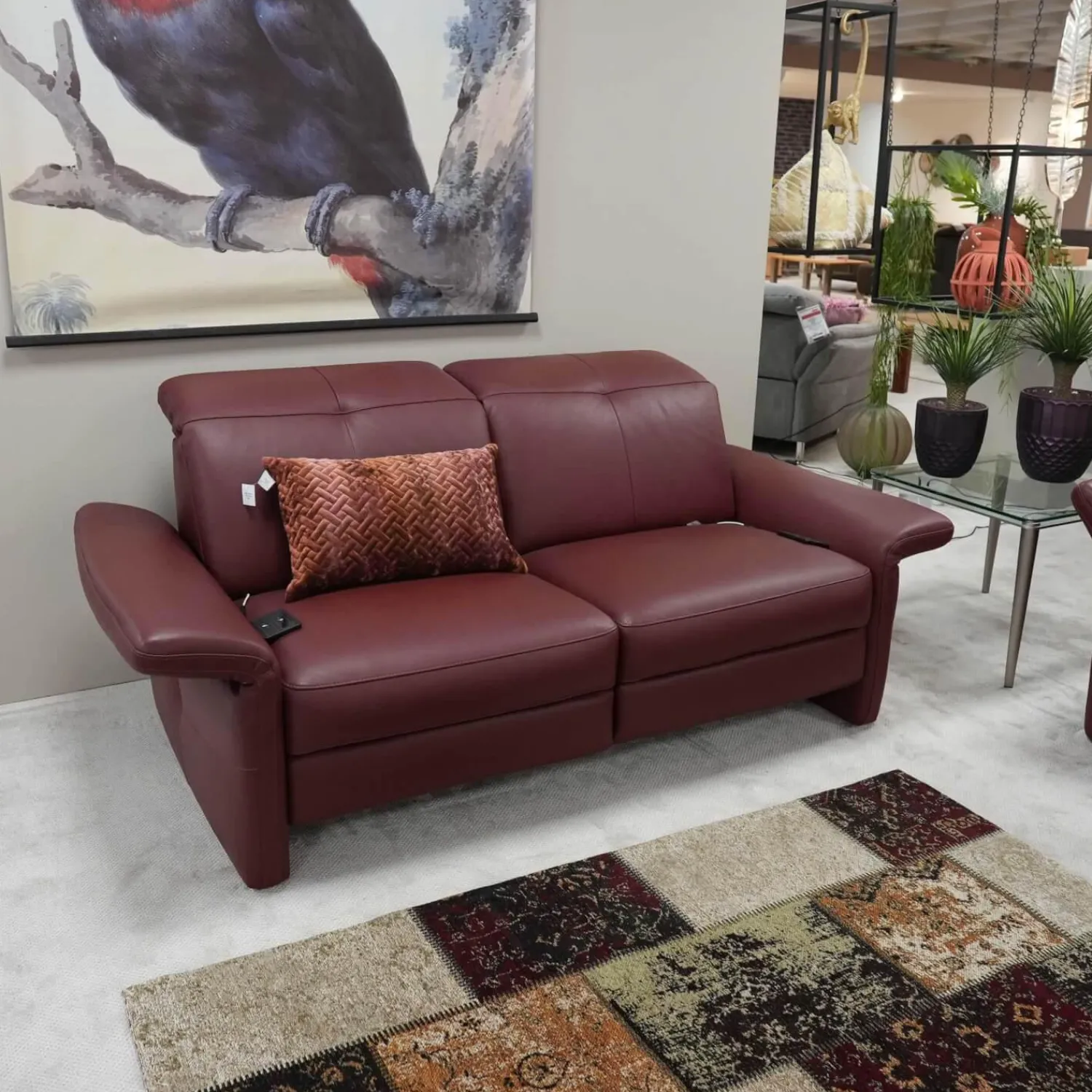 Rom Polstergruppen|2-Sitzer-Sofas|Garnitur 2 Sofas Rotterdam Leder Montana Passion