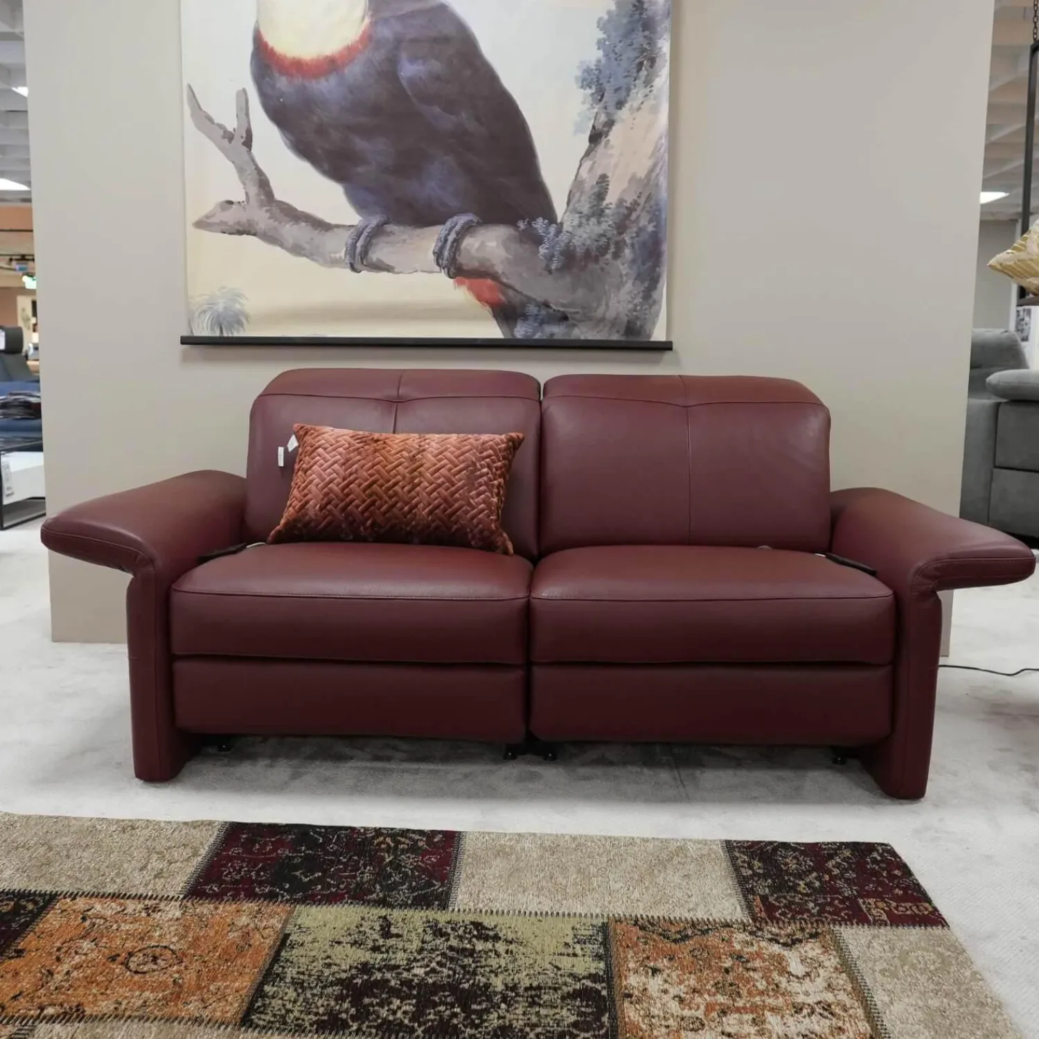 Rom Polstergruppen|2-Sitzer-Sofas|Garnitur 2 Sofas Rotterdam Leder Montana Passion