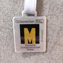 W. Schillig Polstergruppen|Garnitur 34102 Stoff V 5221 Light Grey Grau Fuß FS 1 Schwarz mit Sessel