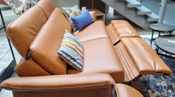 Rom Polstergruppen|Garnitur Adora Leder Montana Cognac 2 Sofas