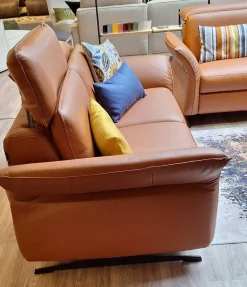 Rom Polstergruppen|Garnitur Adora Leder Montana Cognac 2 Sofas