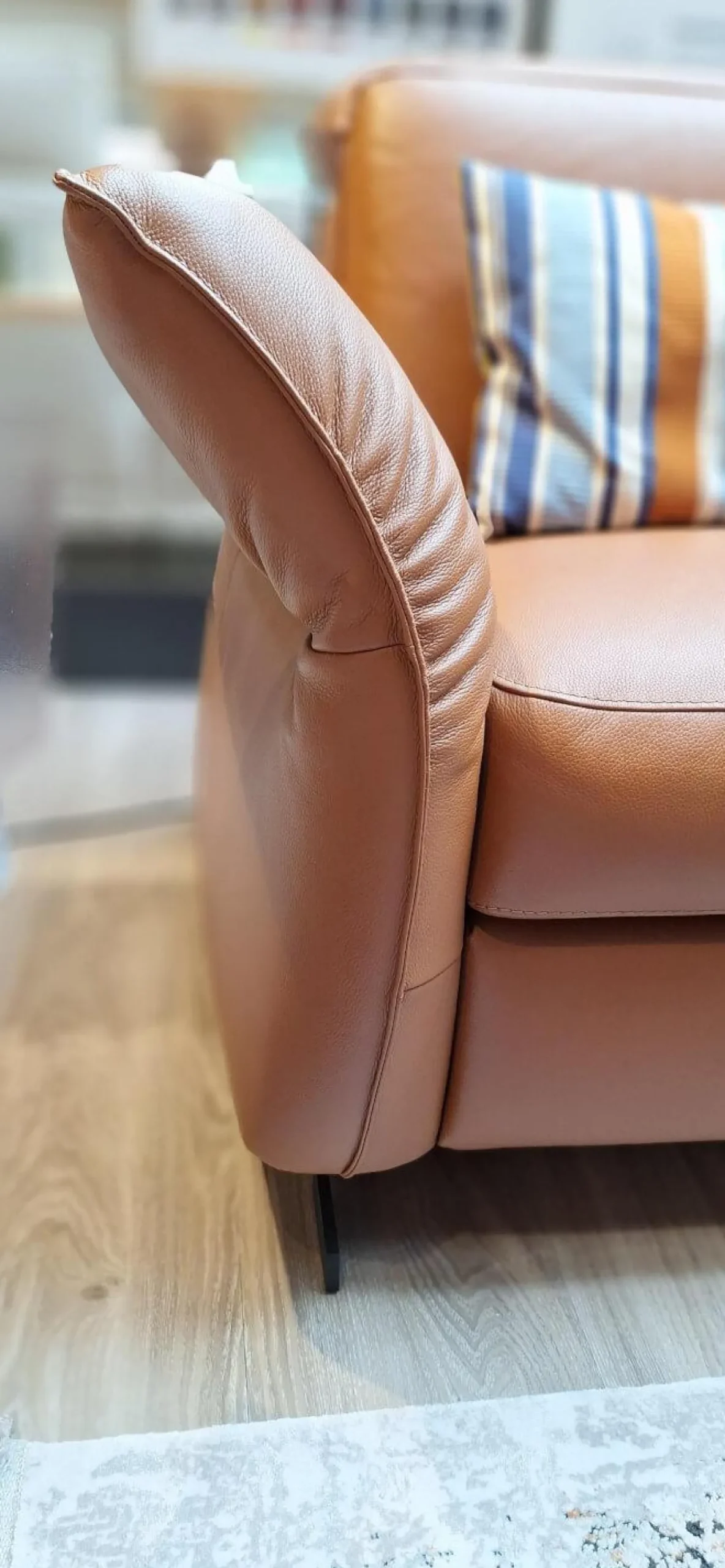 Rom Polstergruppen|Garnitur Adora Leder Montana Cognac 2 Sofas