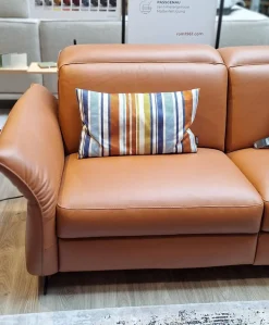 Rom Polstergruppen|Garnitur Adora Leder Montana Cognac 2 Sofas